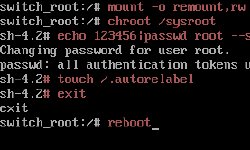 Featured image of post Linux忘记密码解决方案-紧急救援模式密码重置
